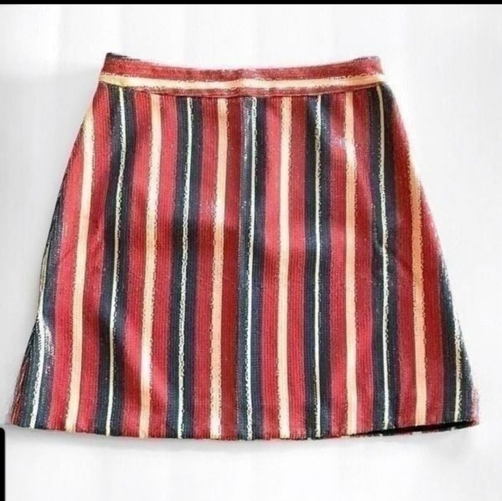 Zara sequined mini skirt size XS